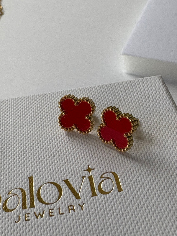 CLOVER RED | OHRRING