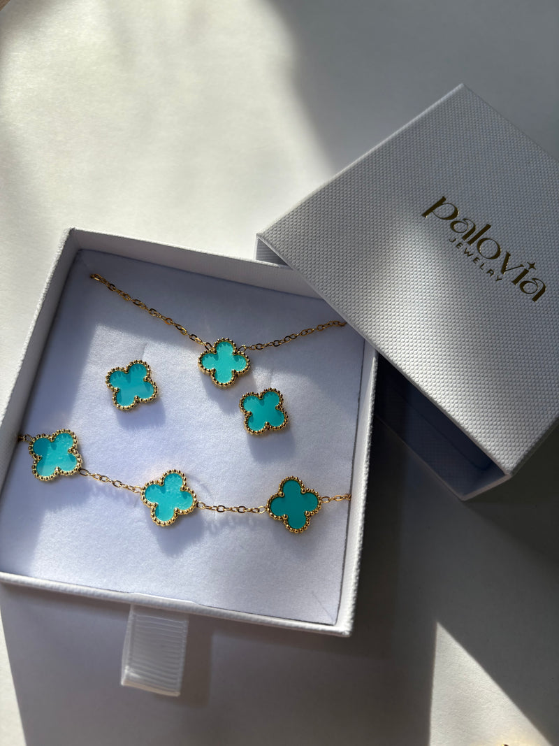 CLOVER TURQUOISE | SET