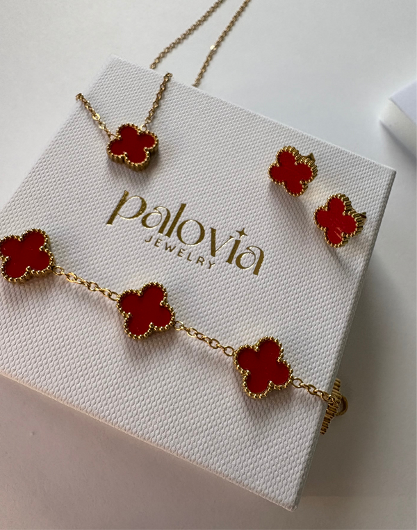 CLOVER RED | SET