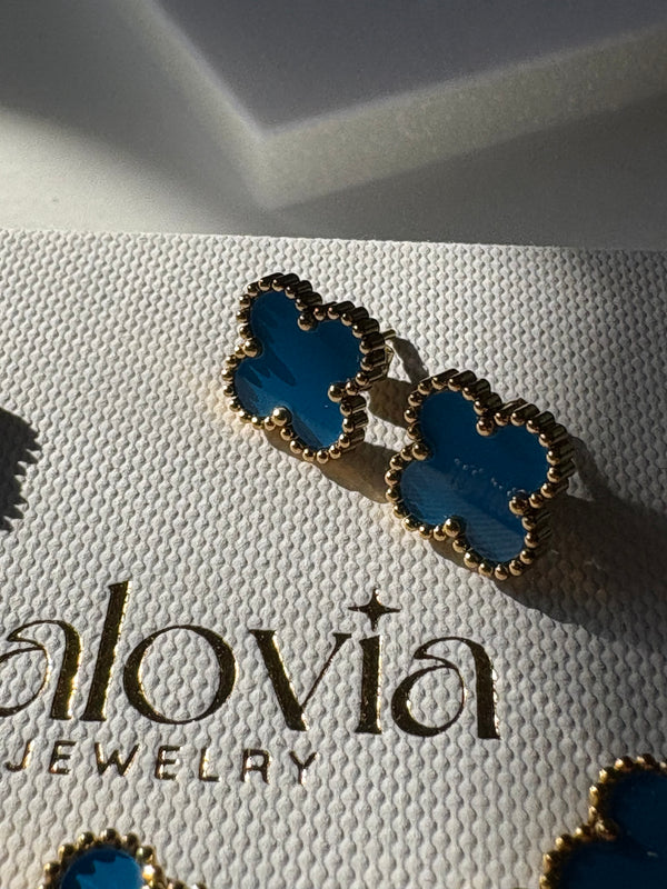 CLOVER SKYBLUE | OHRRING