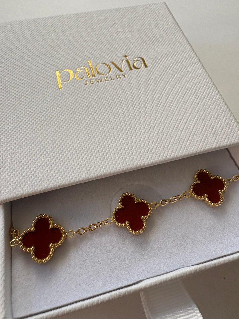 CLOVER BORDEAUX | ARMBAND