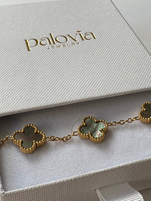 CLOVER DARK PERLMUTT | ARMBAND