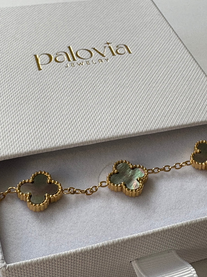 CLOVER DARK PERLMUTT | ARMBAND