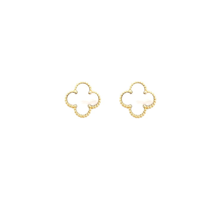 CLOVER WHITE | OHRRINGE