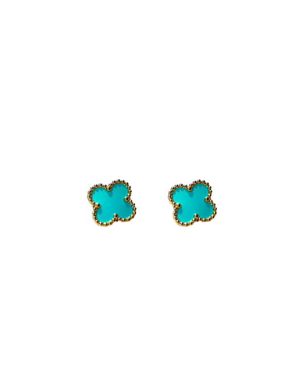 CLOVER TURQUOISE | OHRRING