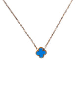 CLOVER SKYBLUE | HALSKETTE